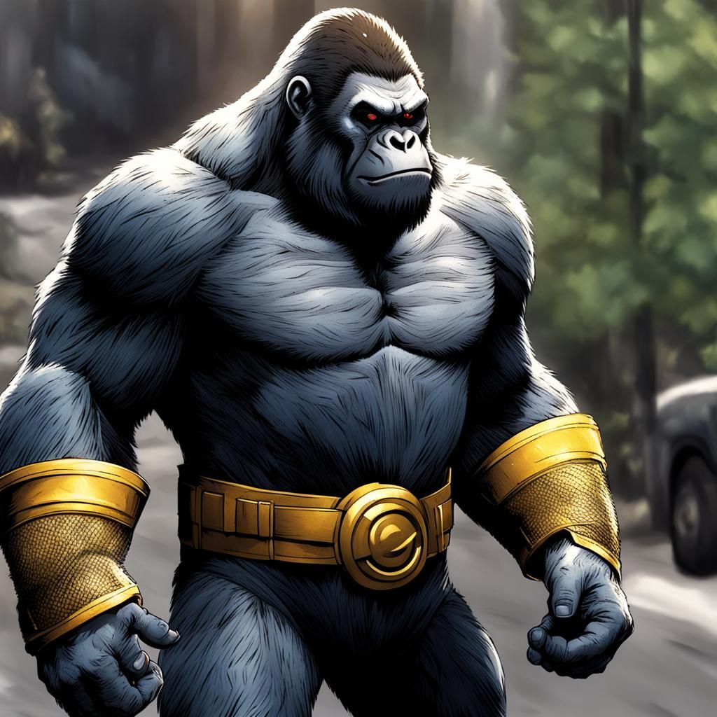Gorilla Grodd: Superhero Transformation