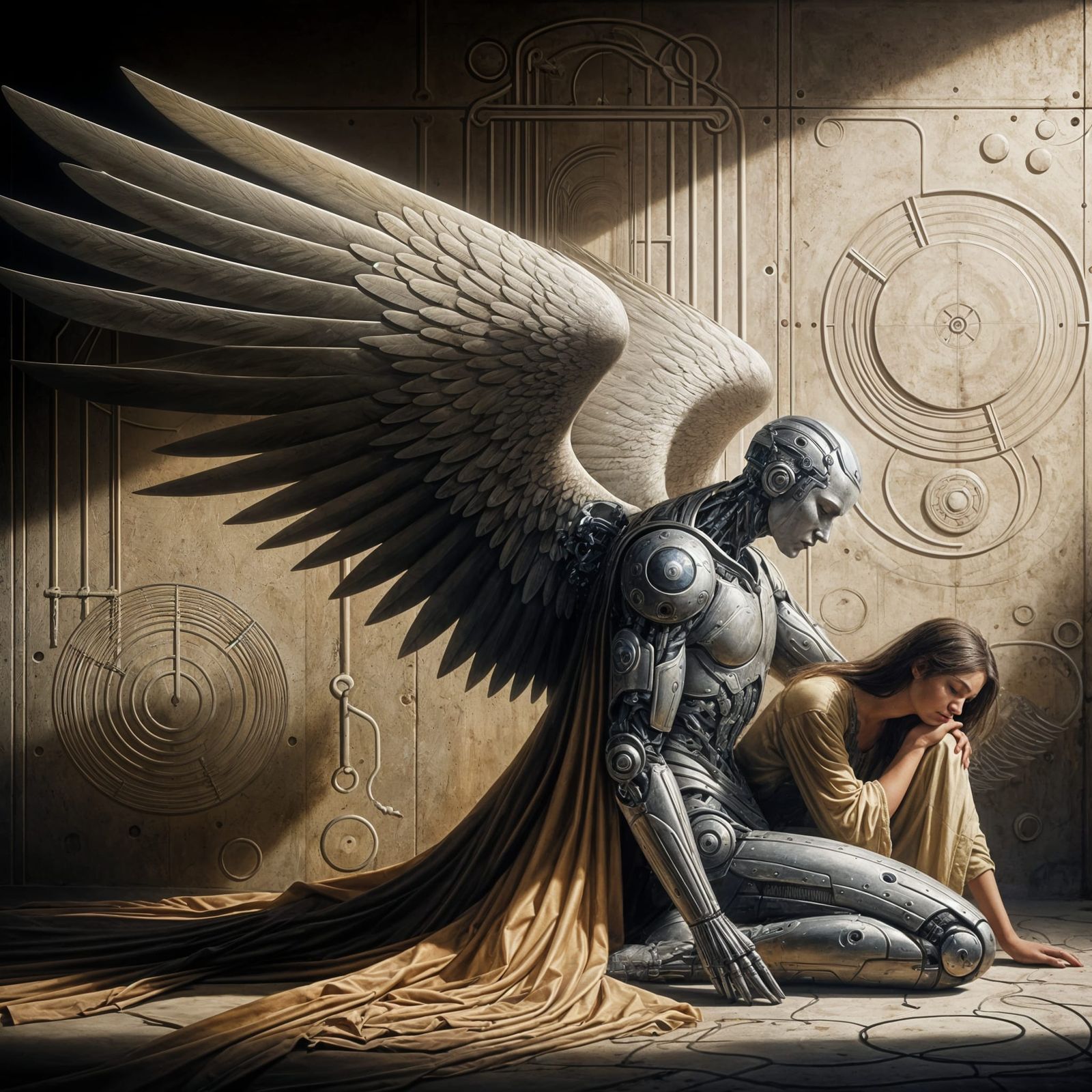 Tenebrist Angel's Desperate Prayer