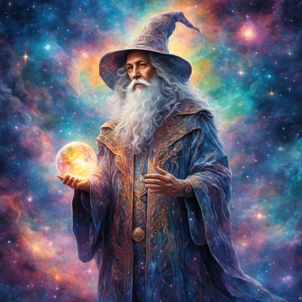 Magical wizard