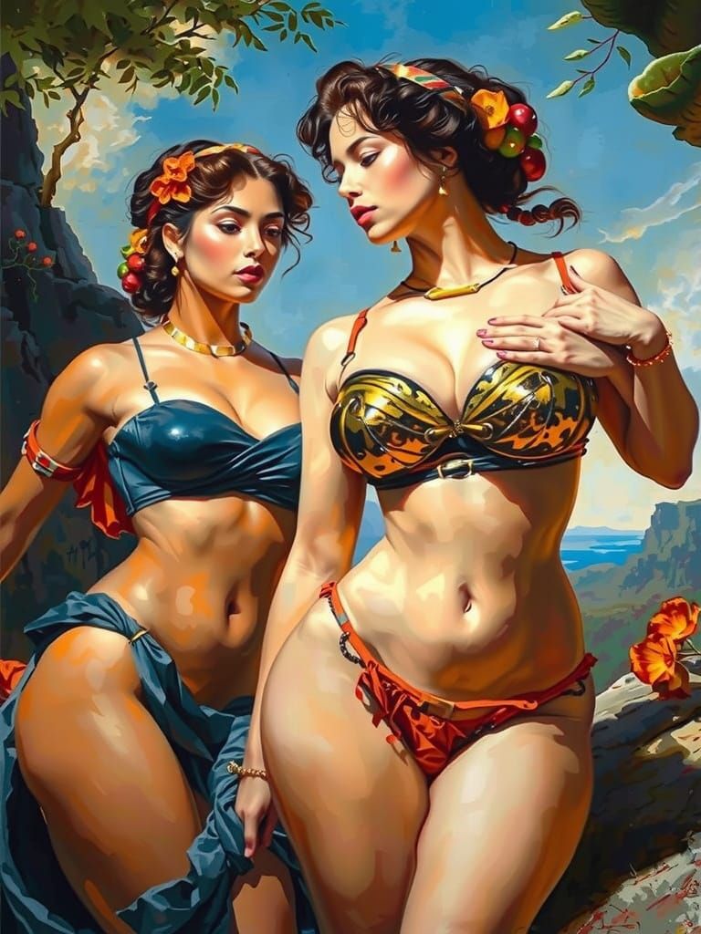 Enchanted Cowgirl in Emerald Palace