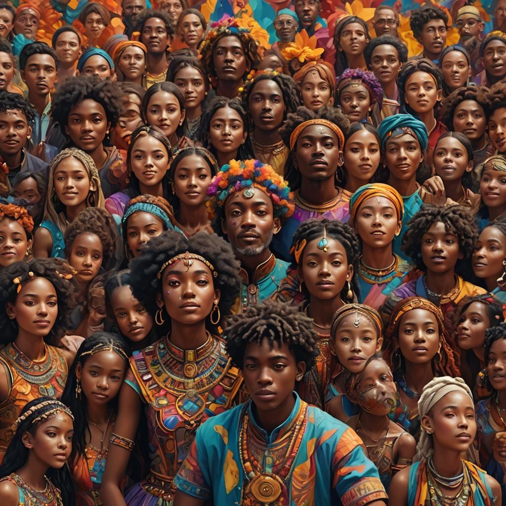 Kaleidoscope of Faces: Unity in Diversity