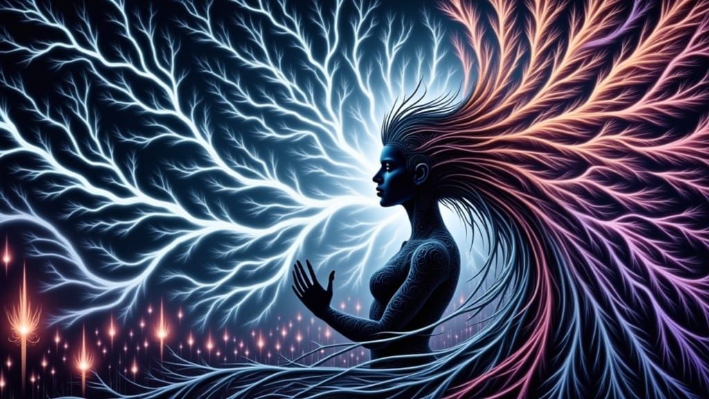 <lora:Psychopomp:1.0> Abstract geometric image zentangle fra...