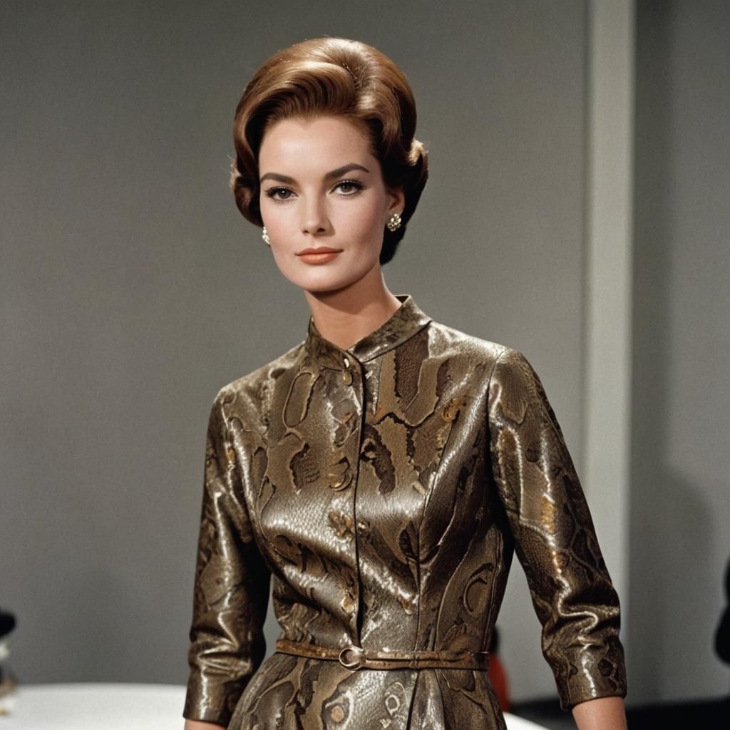 "Cobra"  Haute-couture automne-hiver 1963- 1964.