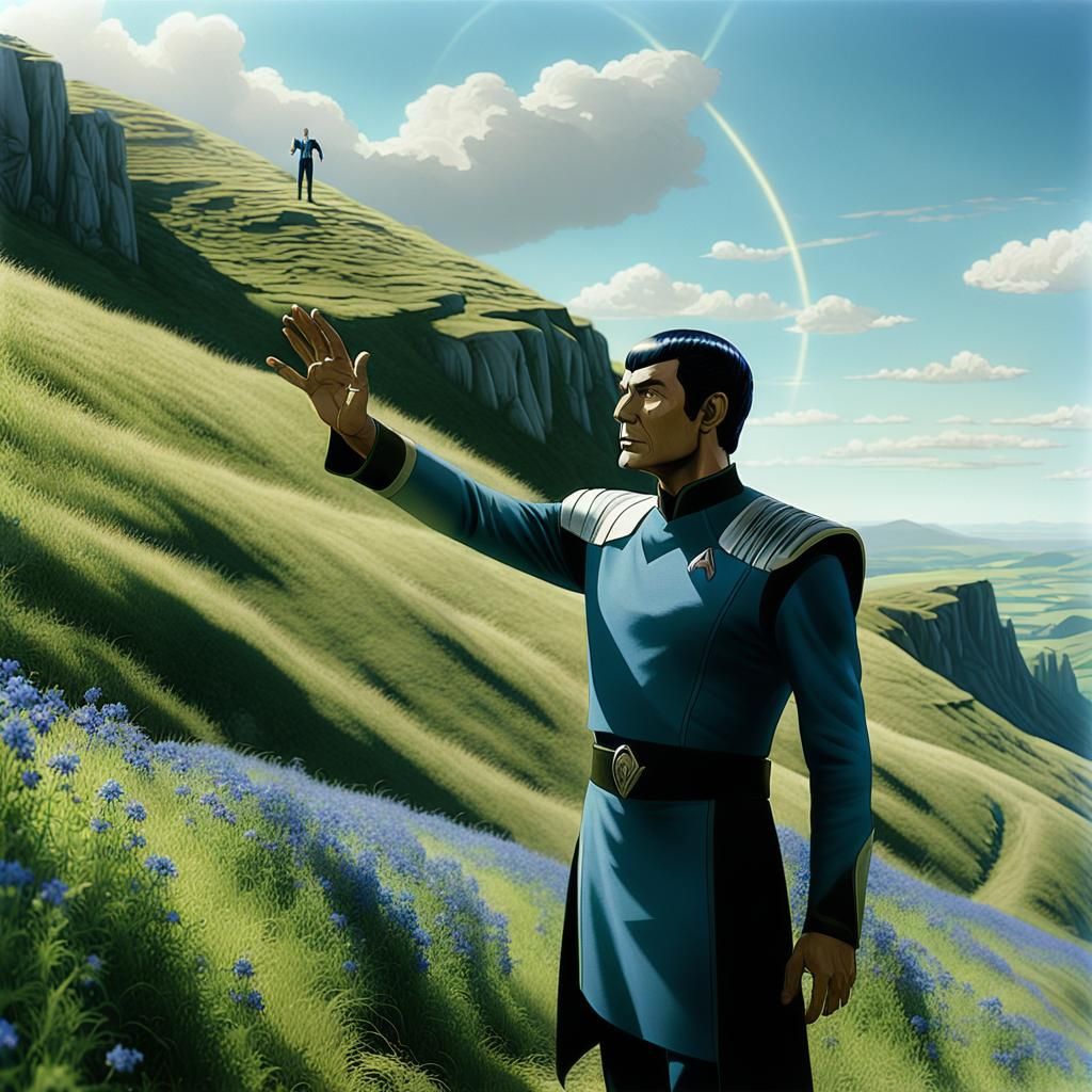 Vulcan First Contact on Earth: Cinematic Peace Greeting