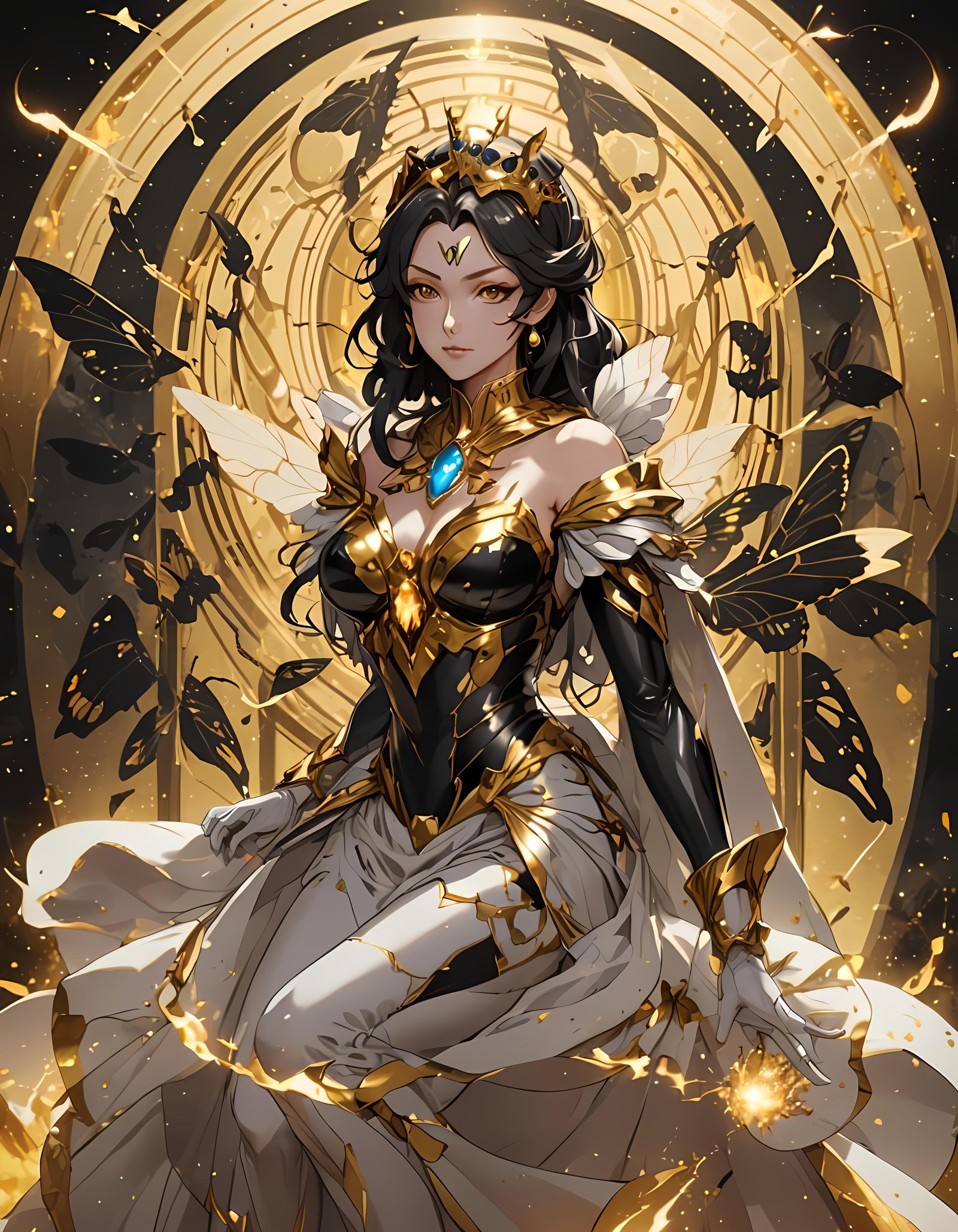 Dr. Mrs. Monarch: Goddess of Destruction in Anime Style