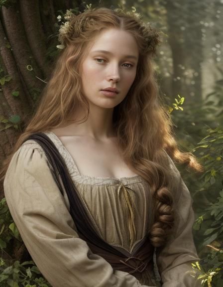 Serene Renaissance Gentleman in Golden Light