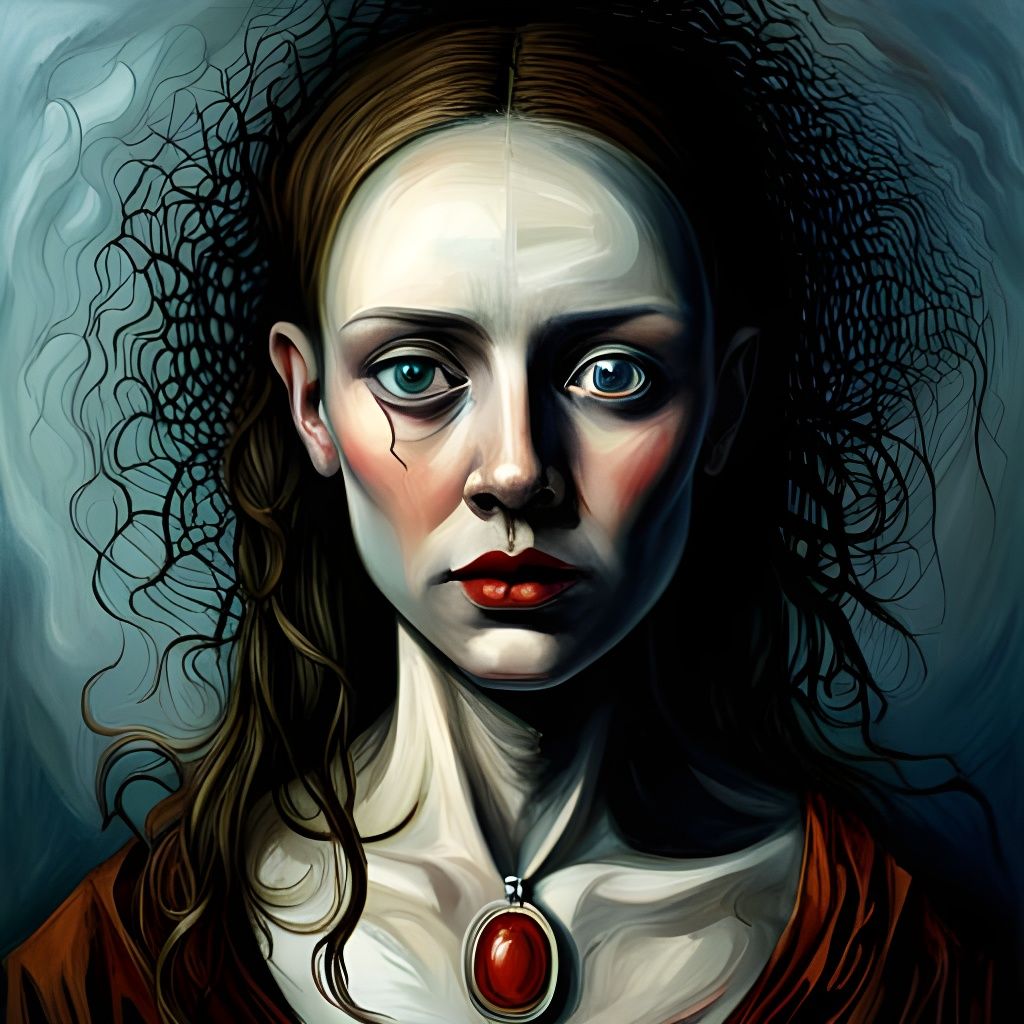 Gloomy and Sinister Art of Useless Person