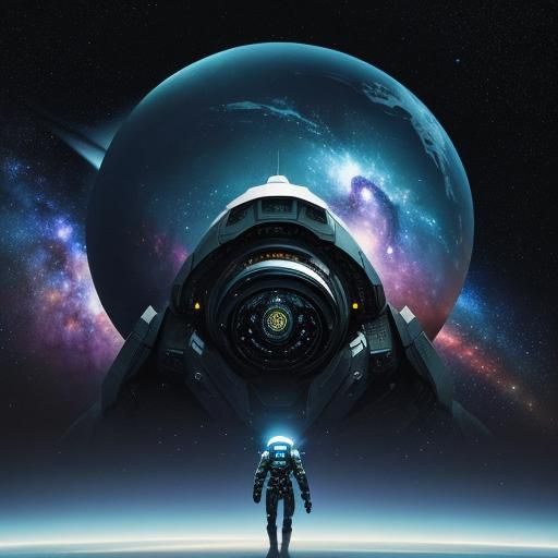 Ethereal Space Opera Women in Zero Gravity