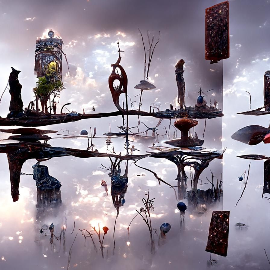 Alice in Wonderland Landscape by Jansson, Zawadzki et al.