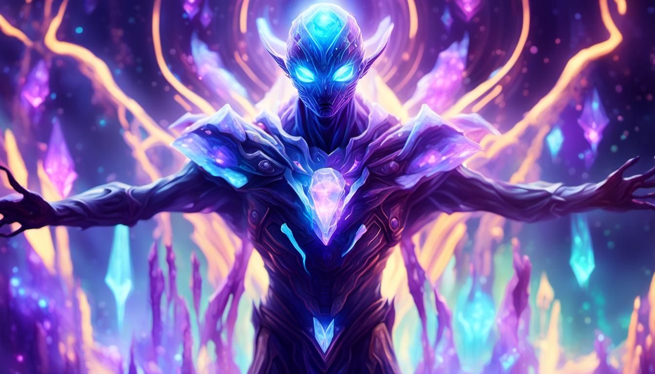 Cosmic Crystal Entities Travel at Light Speed