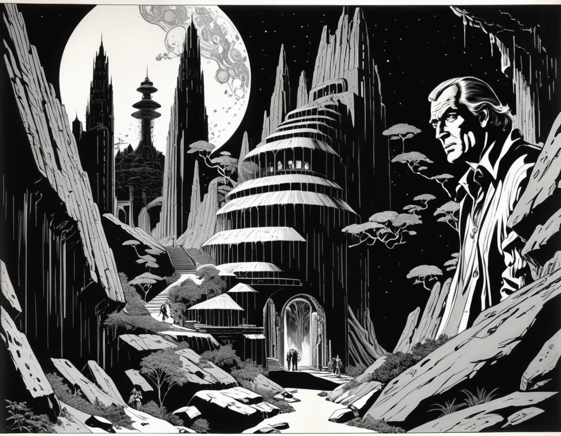 Irkni Burr's Underground Lab Adventure: Comic Book Art