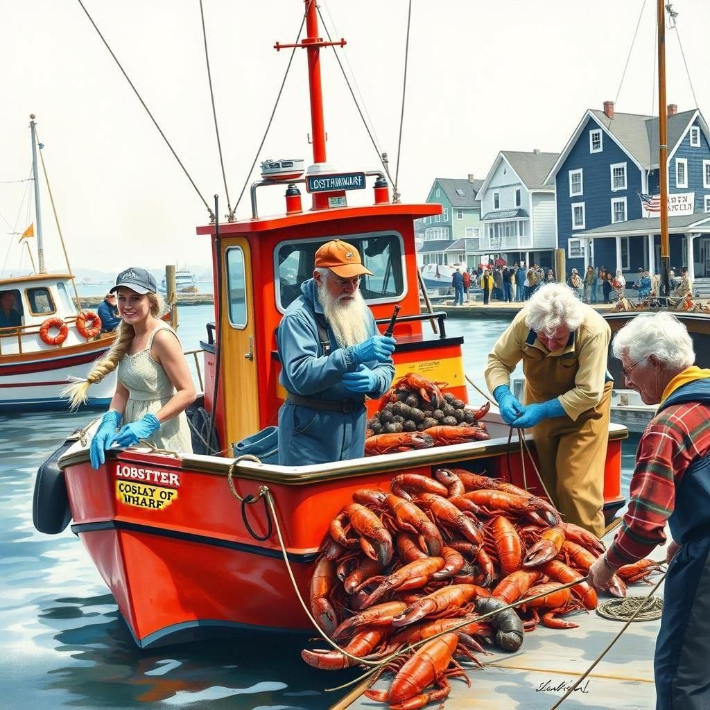 Lobsterman's Wharf: Crew Returns to New England Port