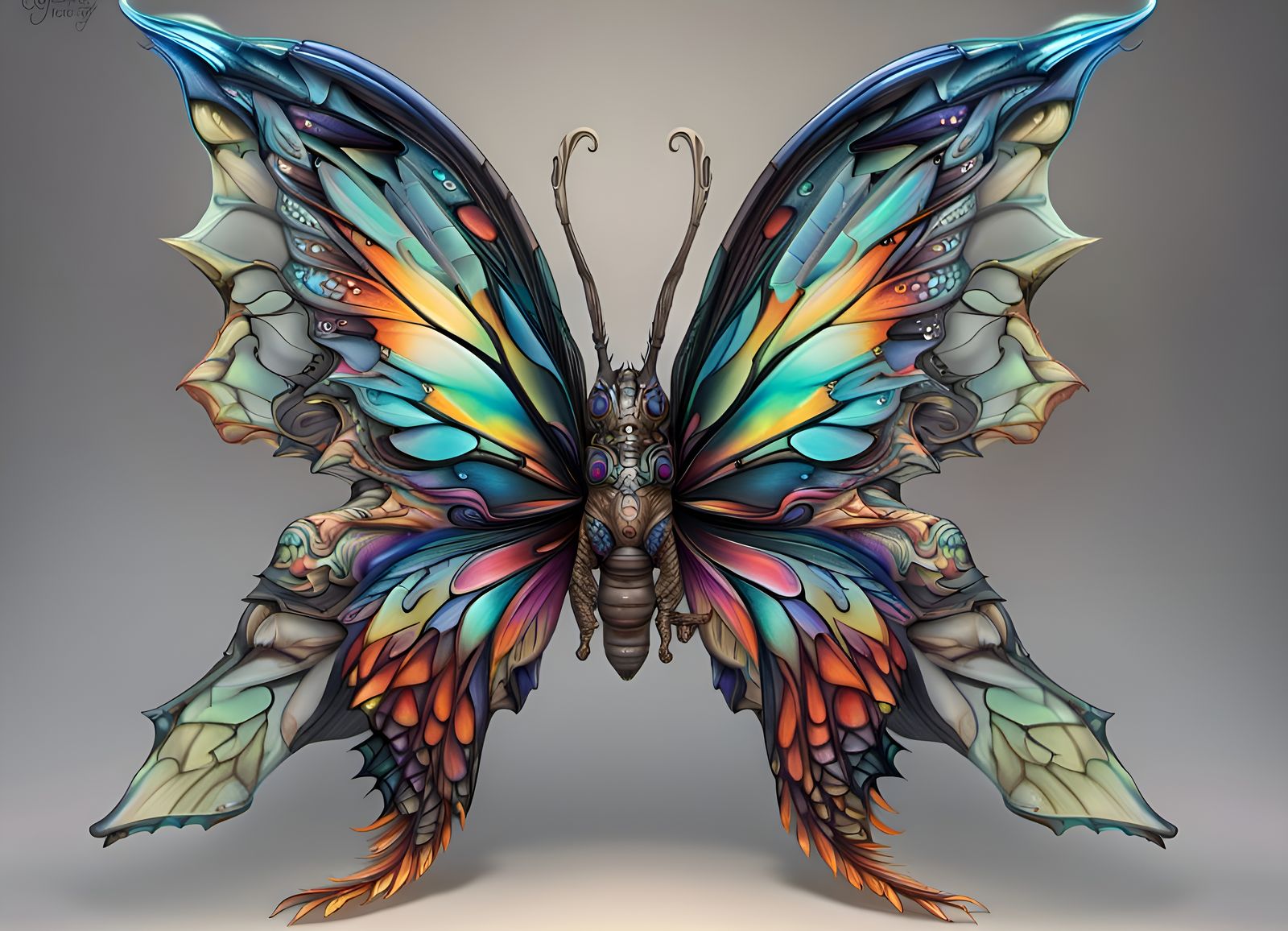 A newly discovered butterfly.