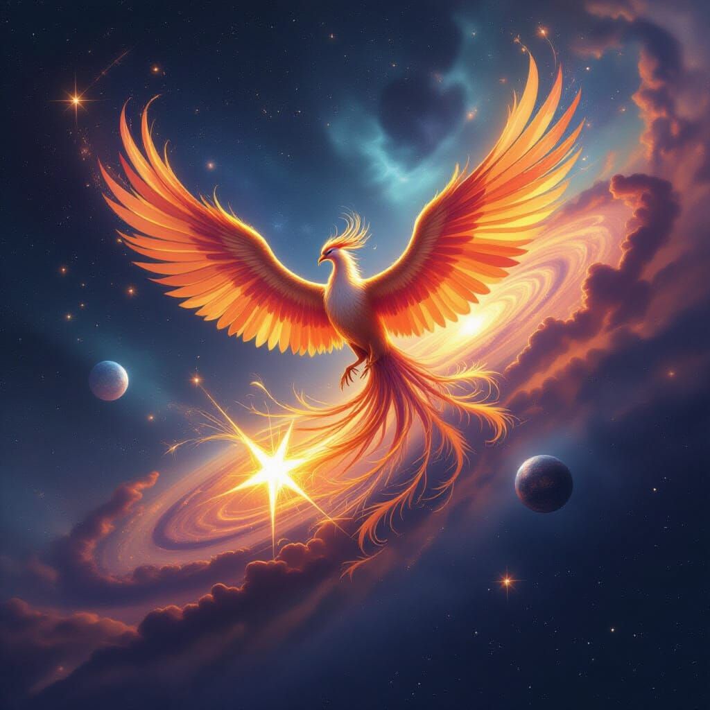 Galactic Phoenix Restores Fallen Star to Cosmic Sky