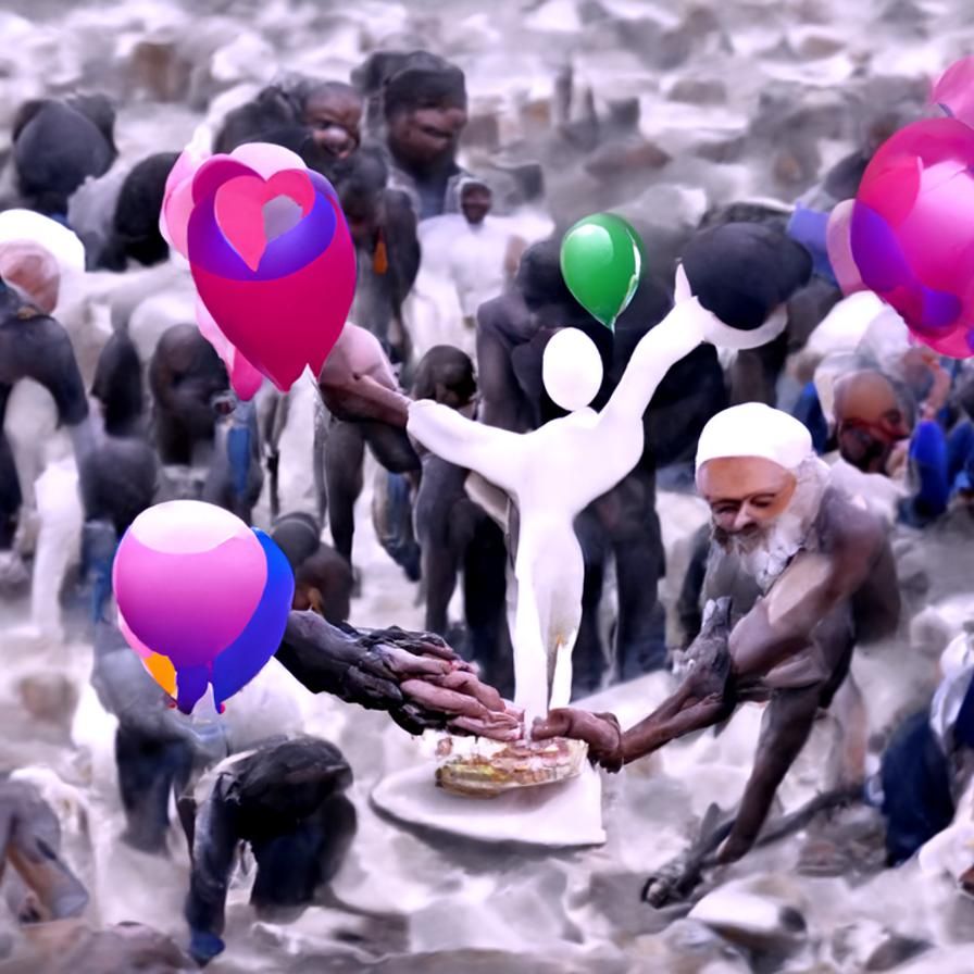 Vibrant Celebration of Humanity