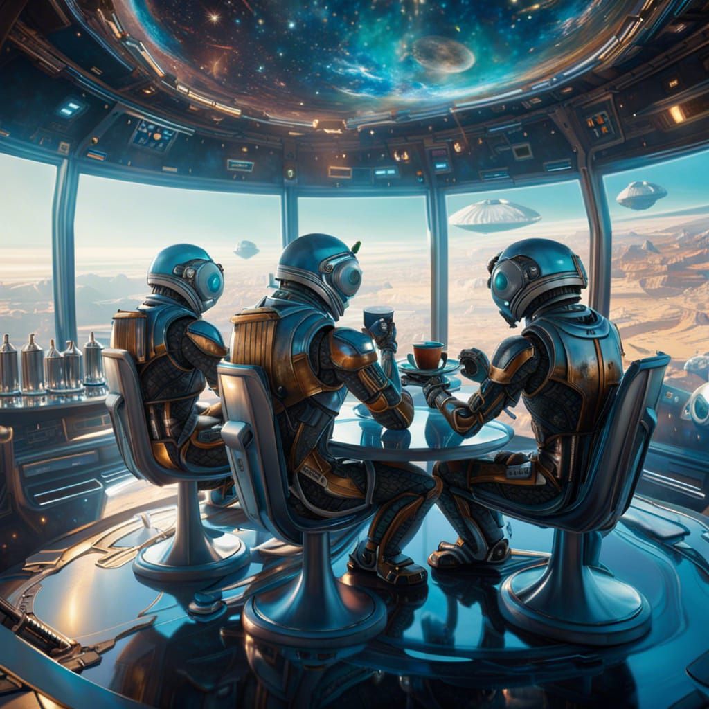 Why do Glorpians always Invade... on our Coffee Break?!