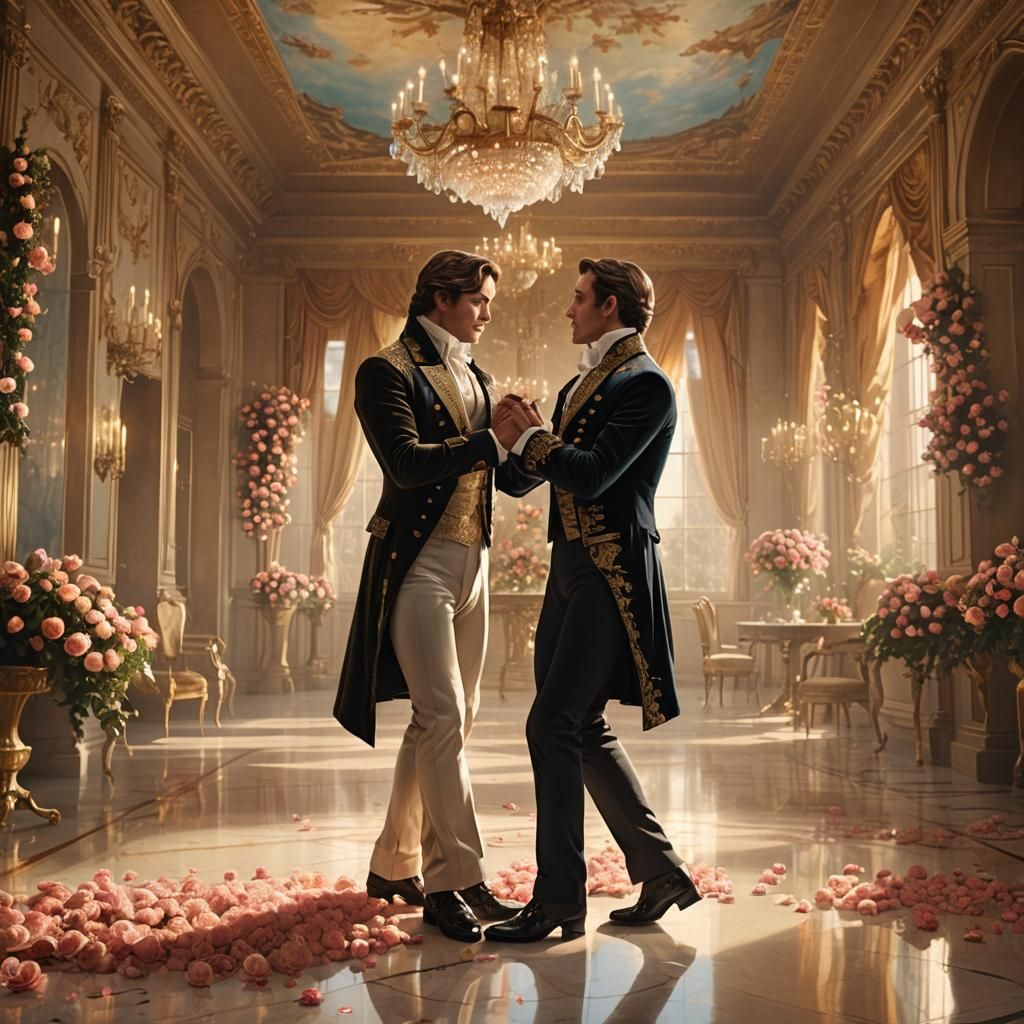 Regency Romance: A Ballroom Dance Kiss