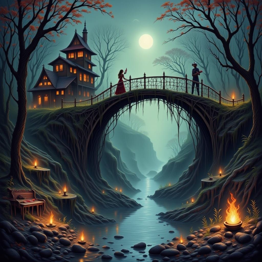 Voodoo Bridge Concept Art