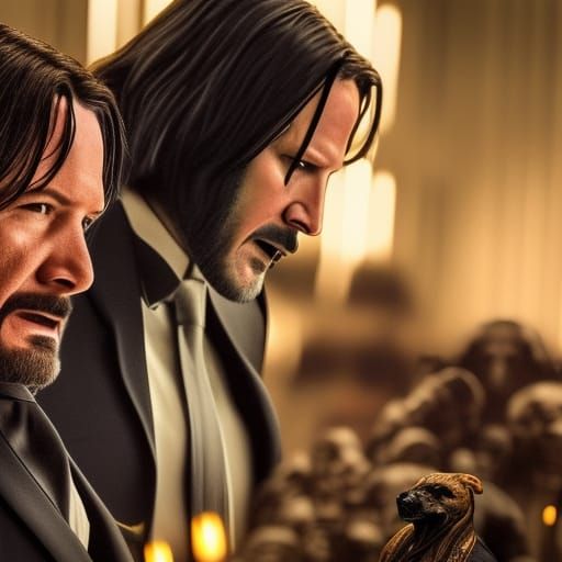 John Wick: Epic Cinematic Digital Matte Painting