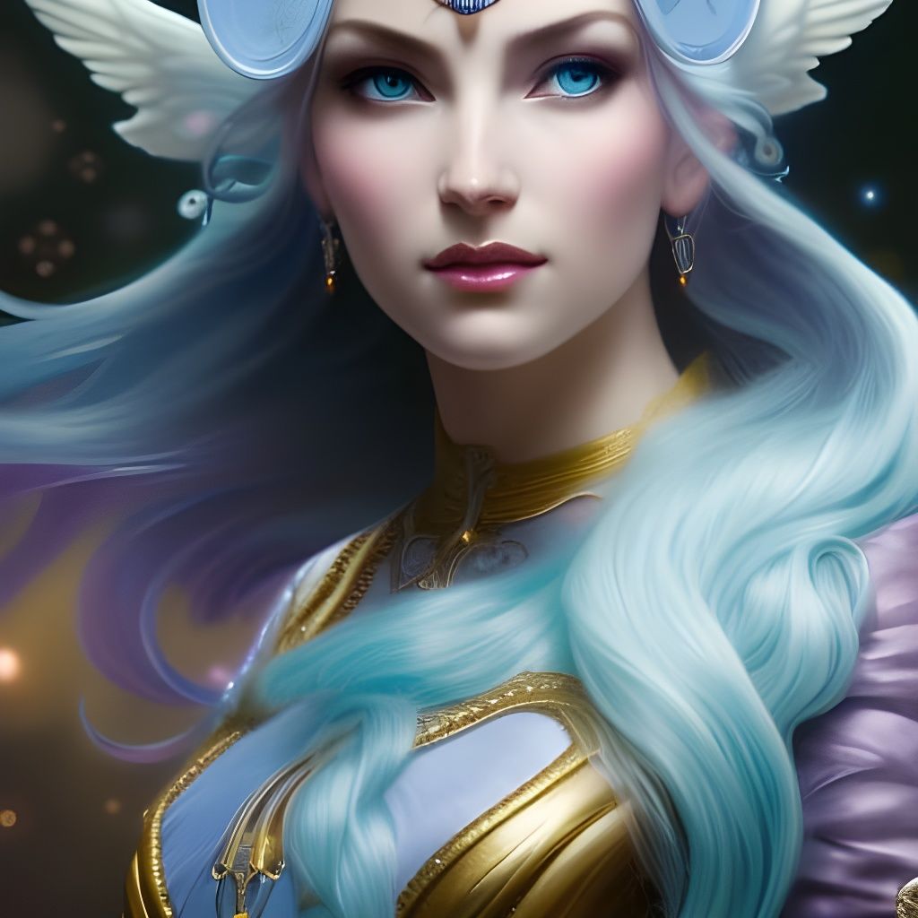 Steampunk Angel in Frosted Universe, Concept Art