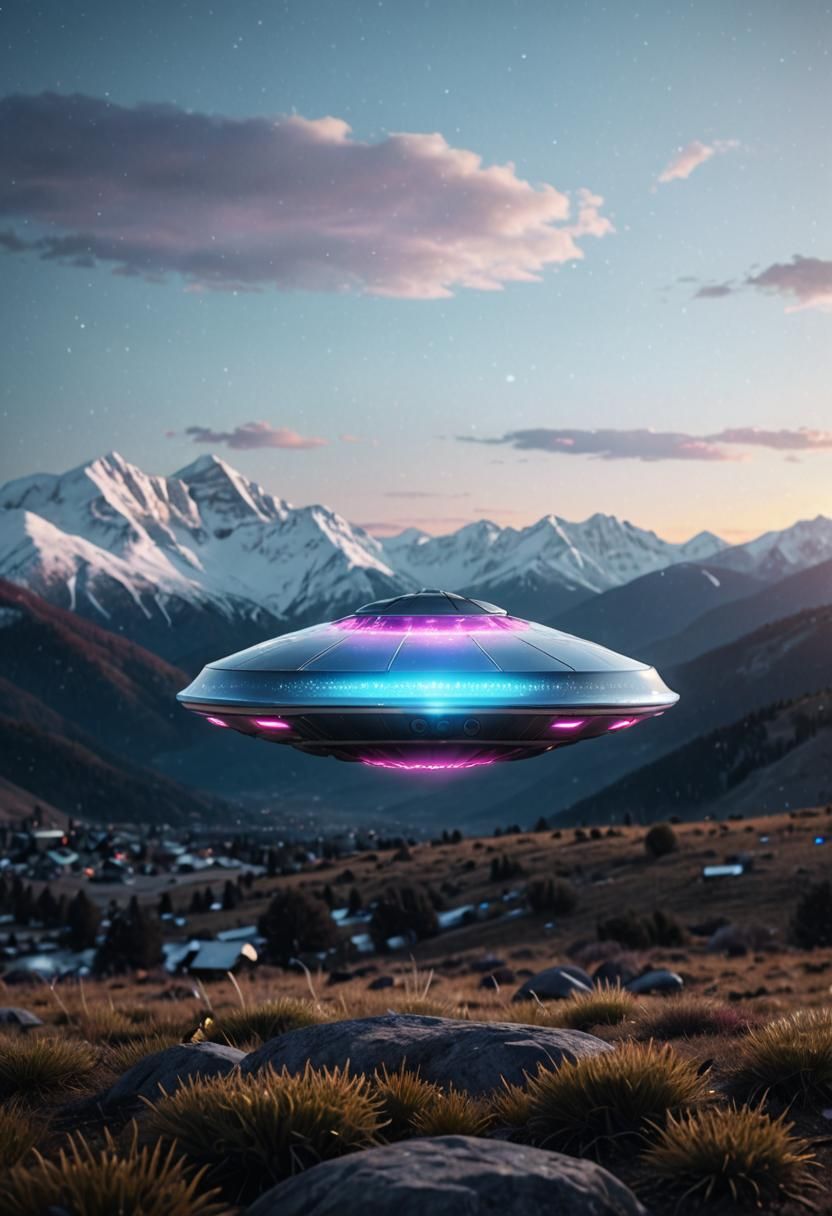 UAP over sleepy towns