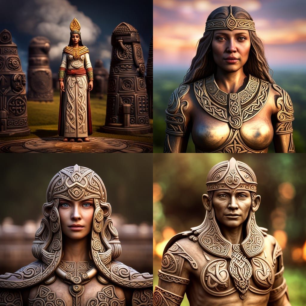 Mayan-Celtic-Norse-Iberian sygyl of protection. Intricately complex and detailed. 8k 3D resolution HDR maximalist Unreal...