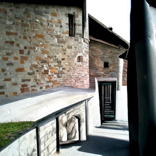 Photorealistic Imola Rocca Medieval Borough