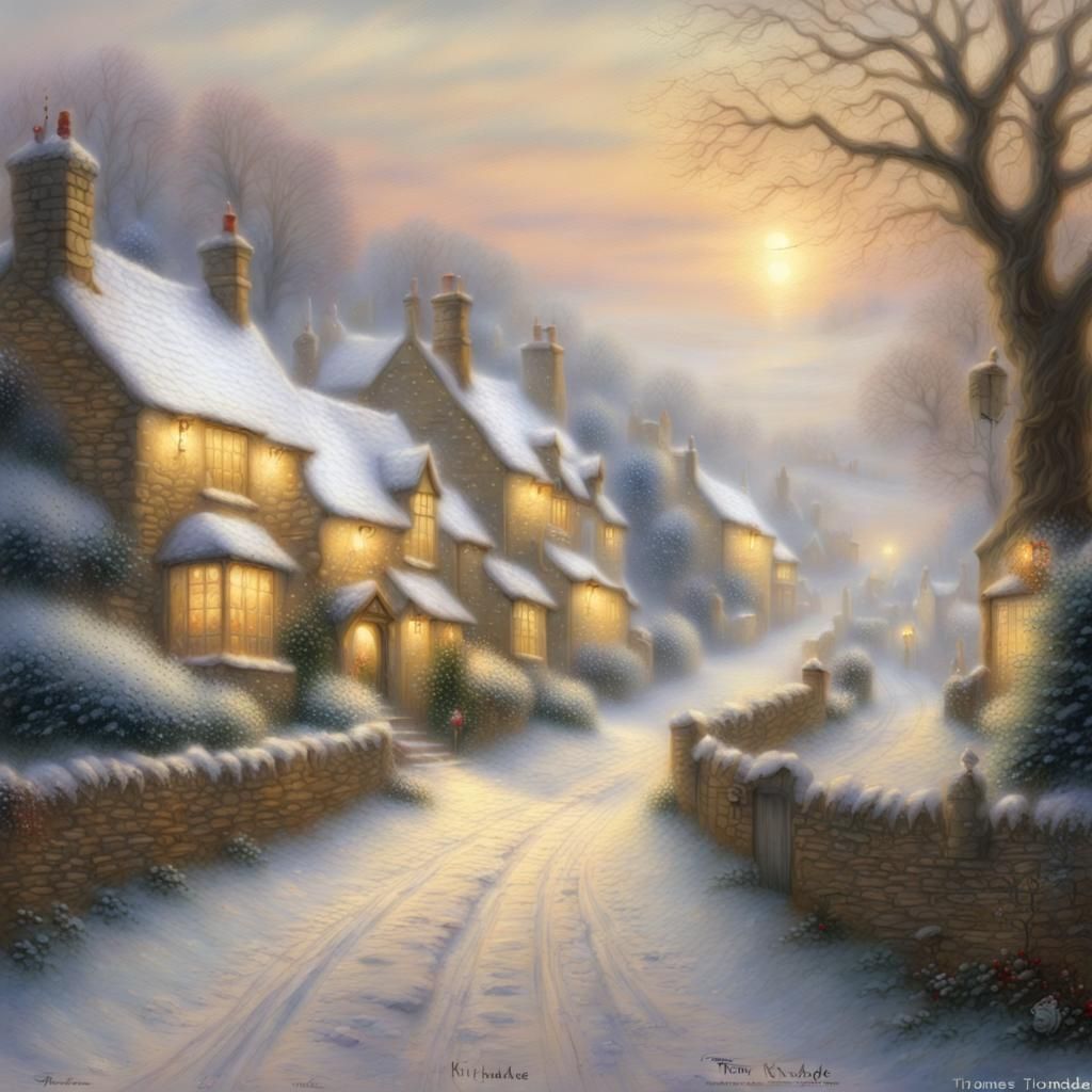 Winter Christmas in the Cotswolds: A Homely Fantasy