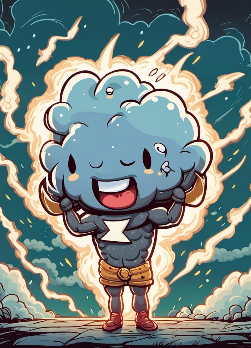 What kind of underpants do clouds wear?