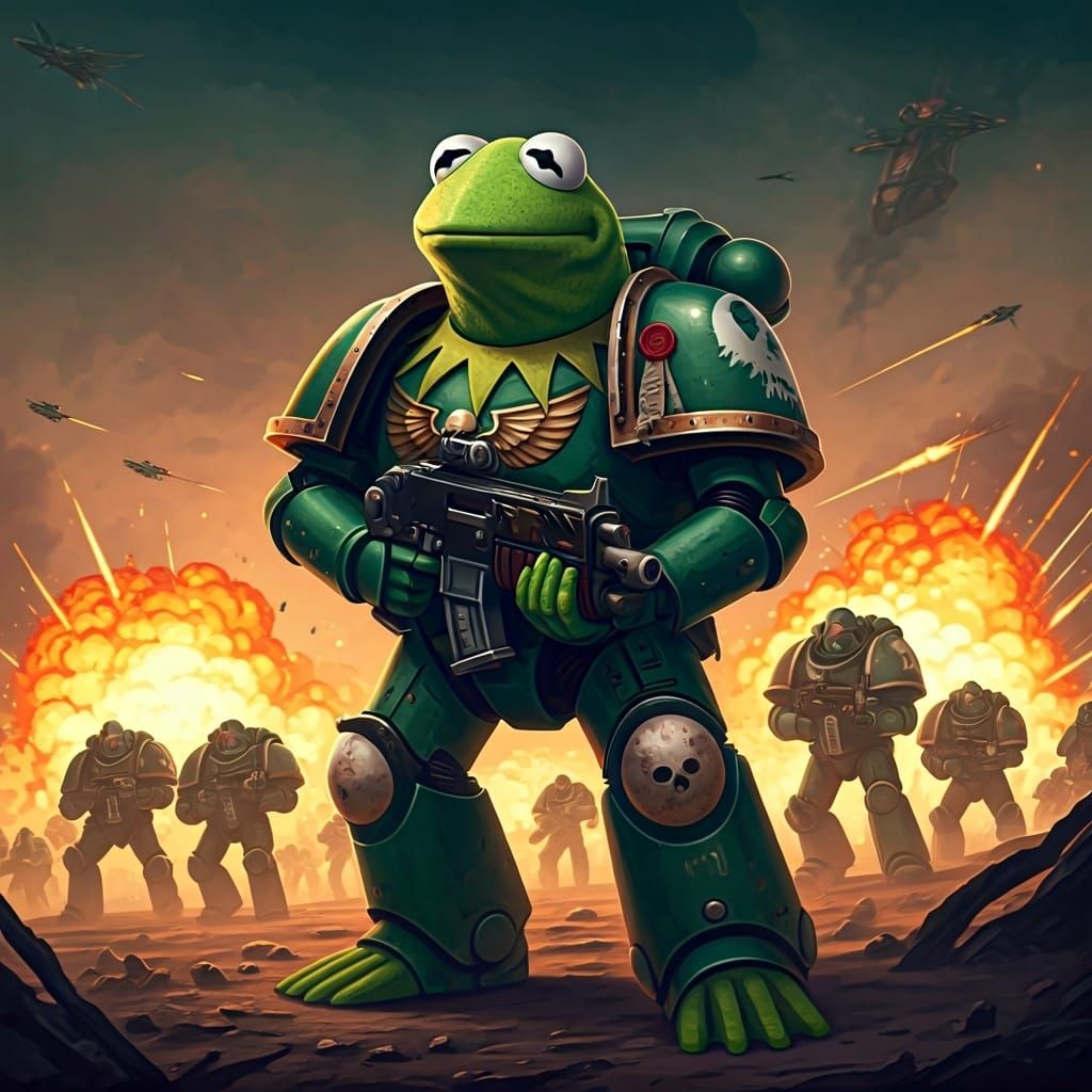 Kermit the Space Marine
