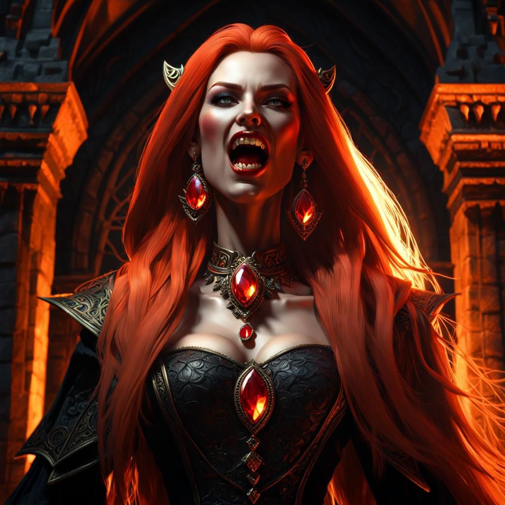 ancient vampire queen ginger 3