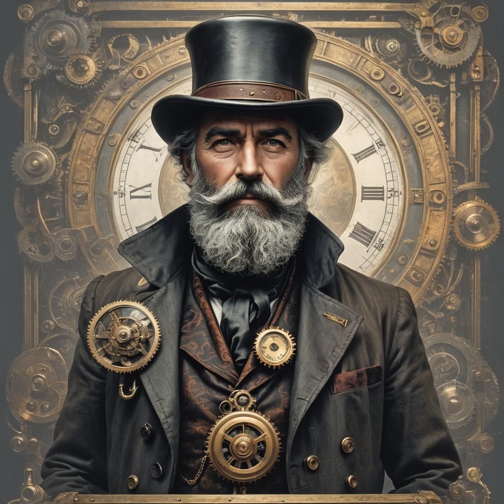 A variation of a theme: 'A Portrait of Jules Verne'