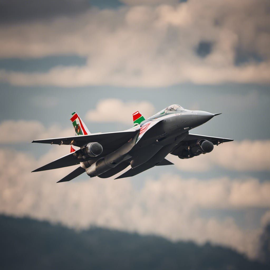 Italian Supersonic Bomber Jet: Professional Photography