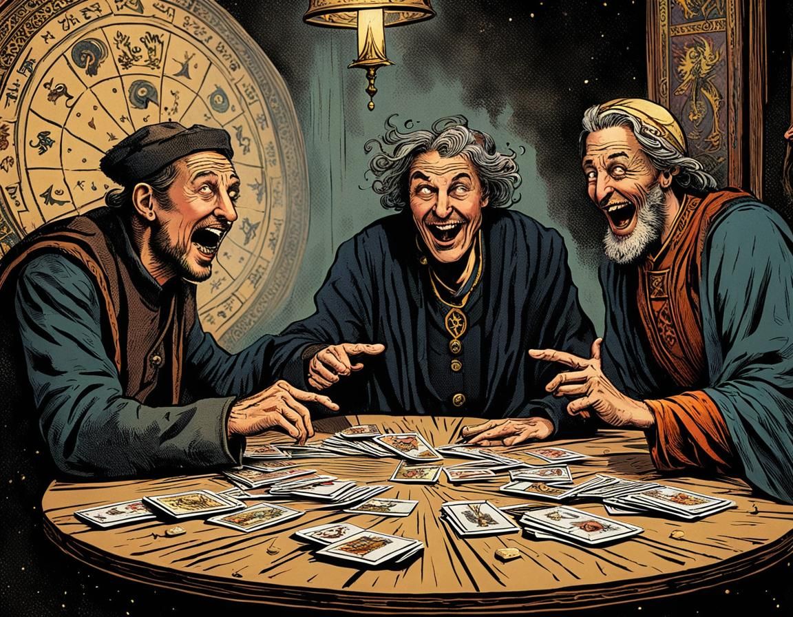 Tarot Cards Predict Shock for Young Man