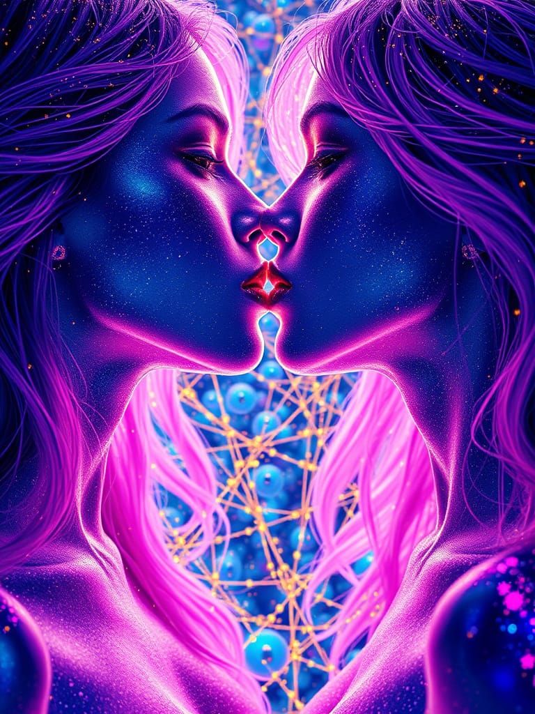 Quantum Entwined Elegance: Fractalized Forms in Superpositio...