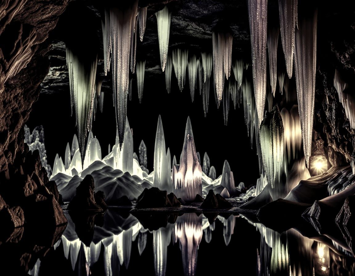 Threatening Crystal cave