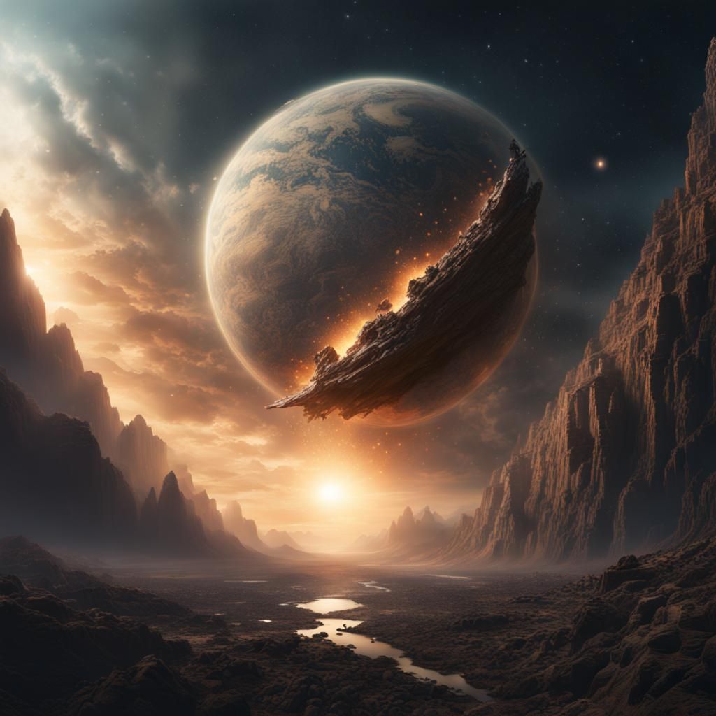 The Birth of a Star: Epic Digital Matte Painting