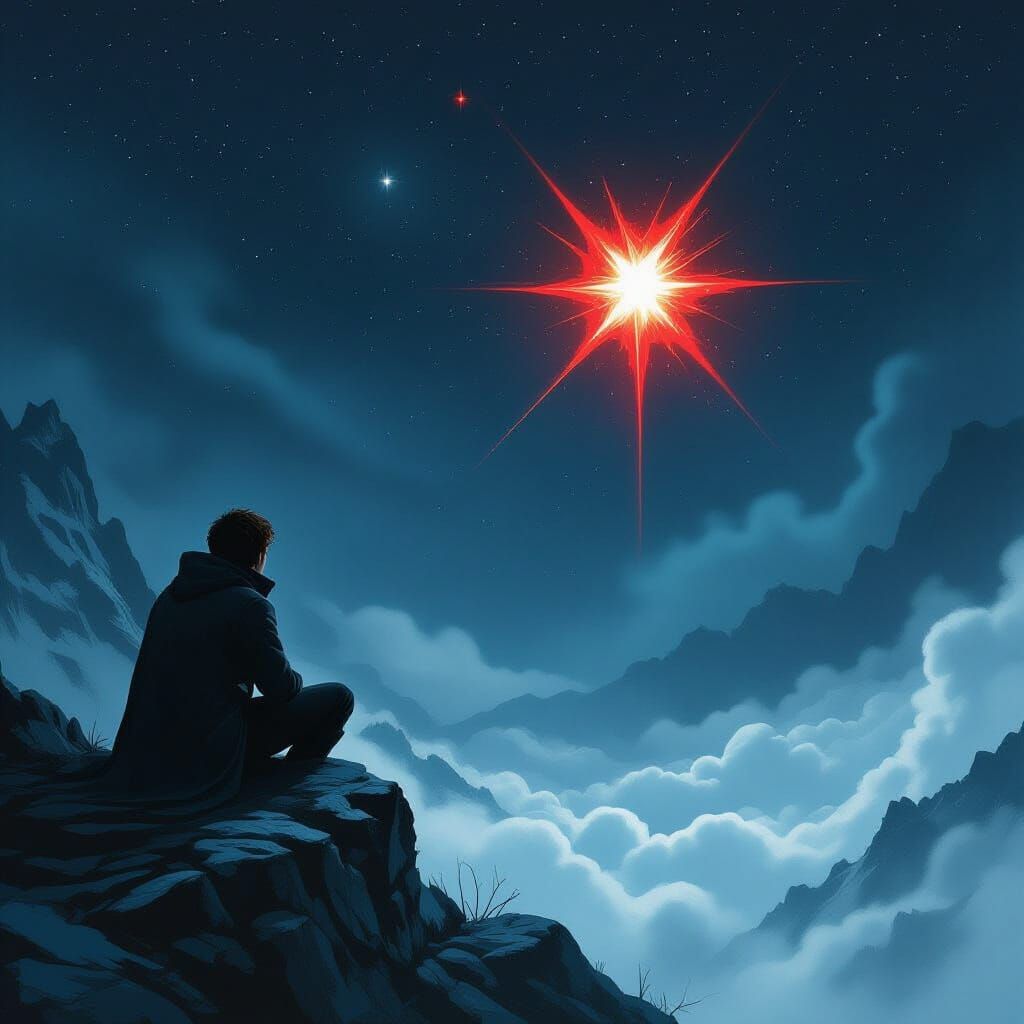 An evil star in the sky