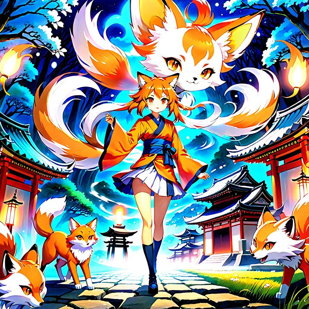 Anime Fox-Girl