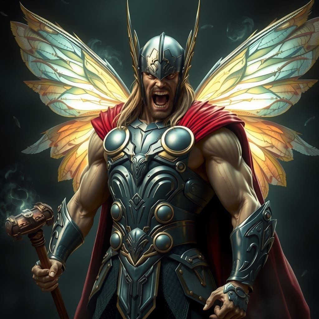 Gods and Monsters Unite in Surreal Fusion