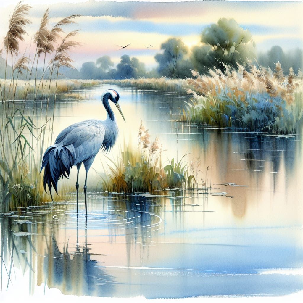 Blue Crane