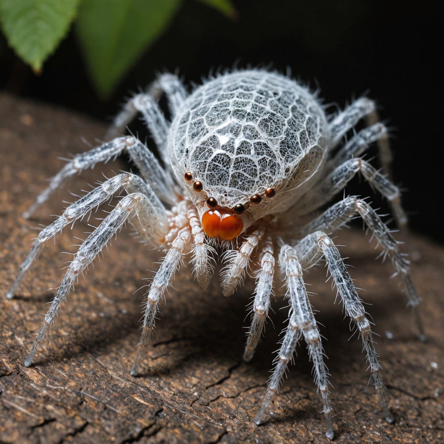 Ethereal Spider Silhouette