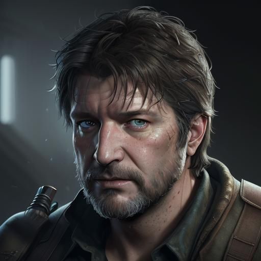 Photorealistic Portrait of Bearded Man in Unreal Engine 5