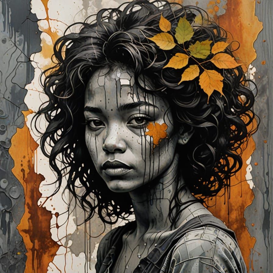 Weathered Ruins in Soft Watercolor