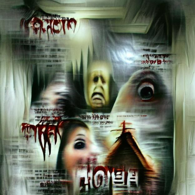 Classic Horror Movie Poster Design