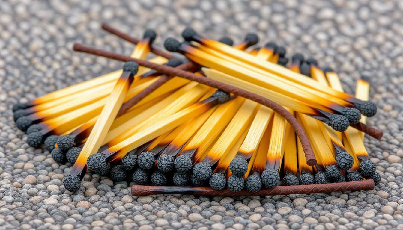 Parade of Burnt Matches and Rusty Nails