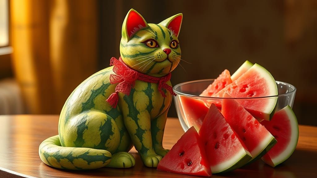 Watermelon Cat fusions
