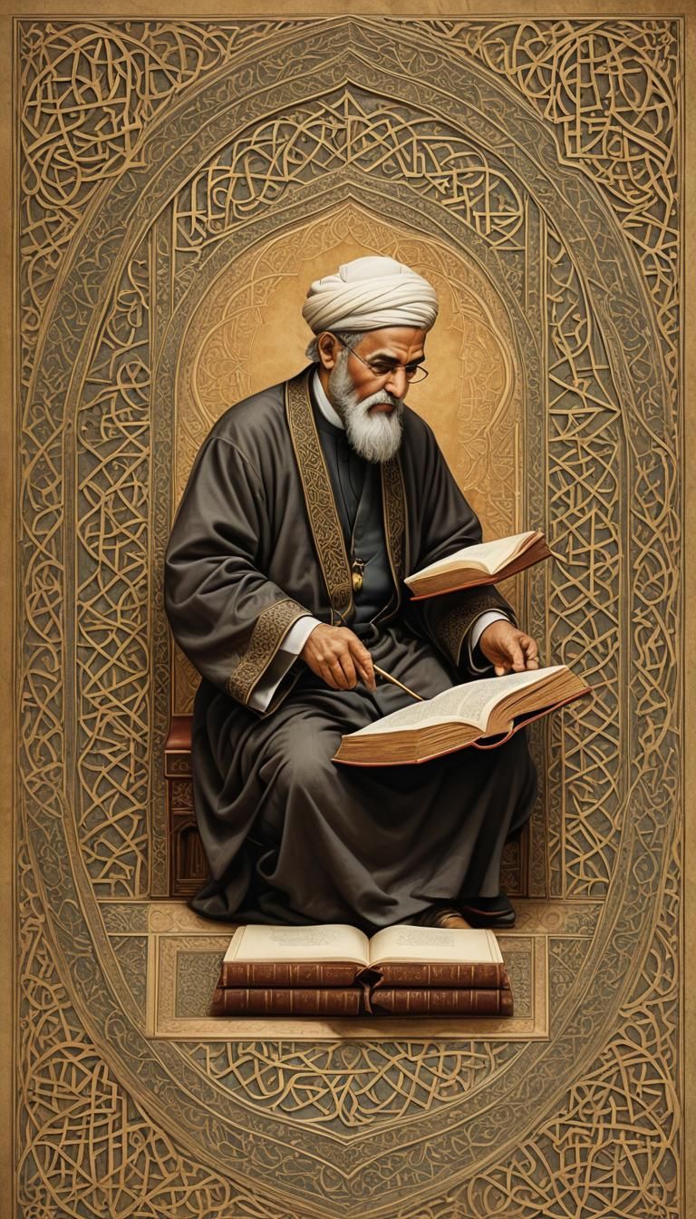 Islamic Geometric Pattern Book: Pen and Ink Art