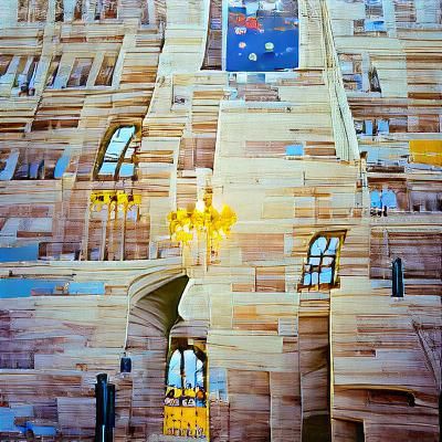Parliament Building in Kodak Ektar Style