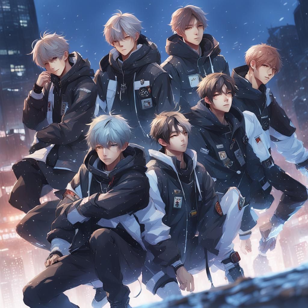 Hyperrealistic 3D Anime Art of V BTS